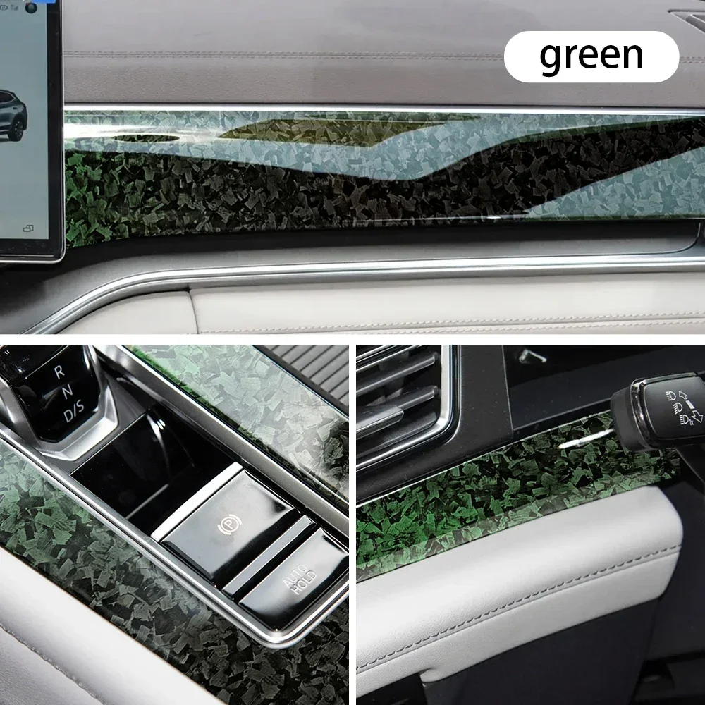 Kohlefaser-Aufkleber Wasserdichte Geschmiedete Carbonfolie Fahrzeugverkleidung Aufkleber Vinyl Auto-Folierung Motorrad-Aufkleber Zubehör – Detail 20