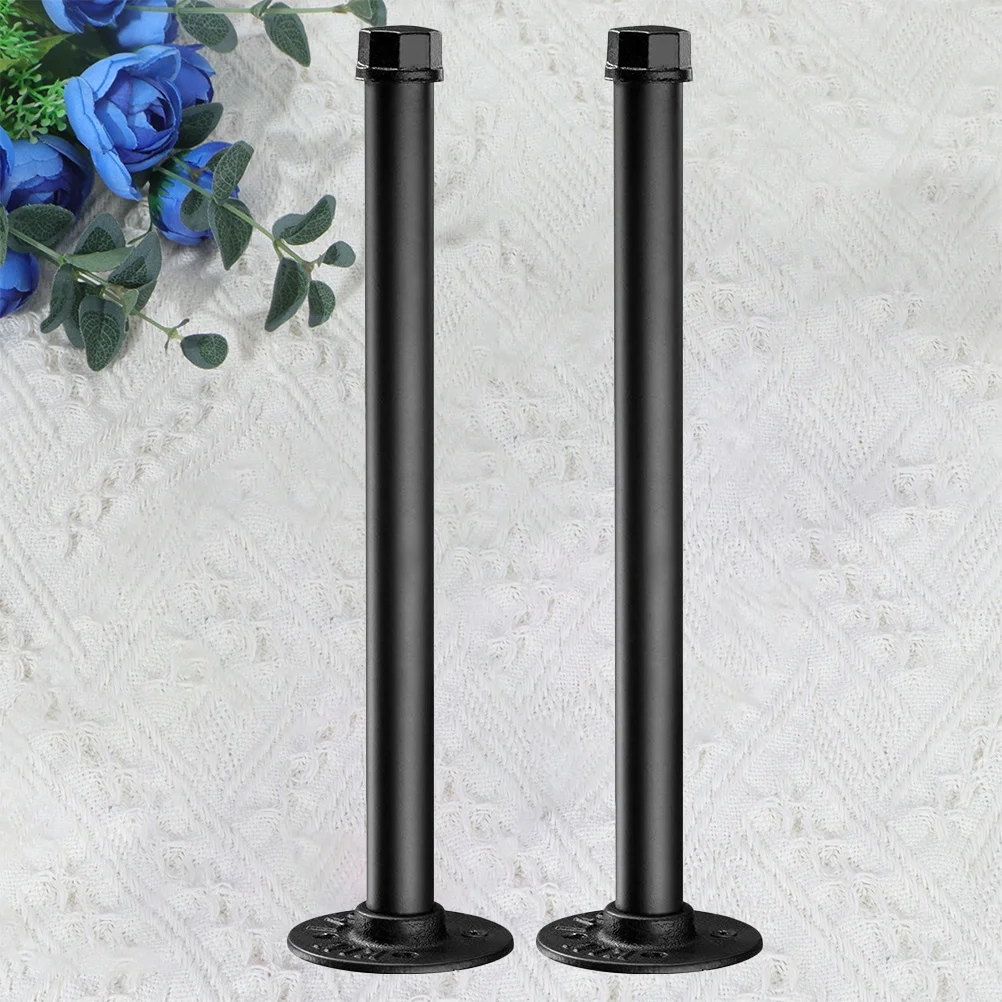 2Pcs Floating Shelf Bracket Iron Art Industrial Wind Easy Install Versatile Shelving Home Hotel Decor Wall Floating Shelf Holder