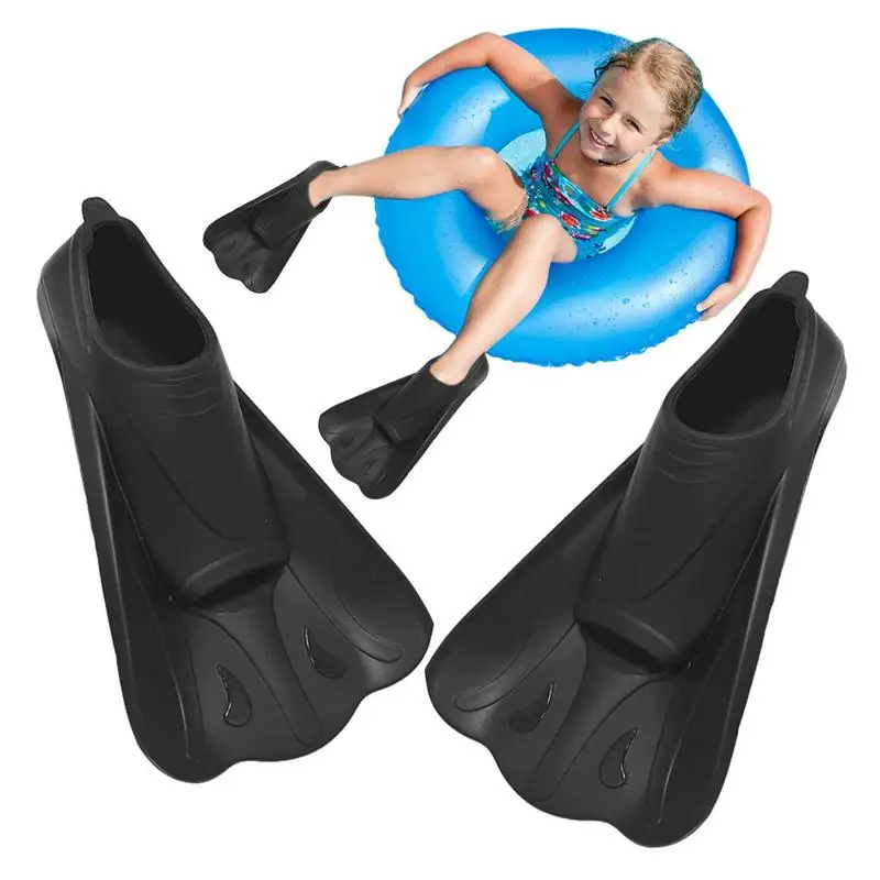 Swimming Fins Unisex Training Fins For Diving Unique Opening Design Snorkeling Supplies For Kids Adults Men And Women