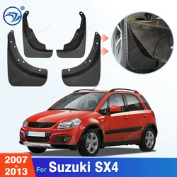 For Suzuki SX4 2007 2008 2009 2010 2011 2012 2013 Fender Mudflaps Splash Guards Mudguards Mud Flaps Car Accessories