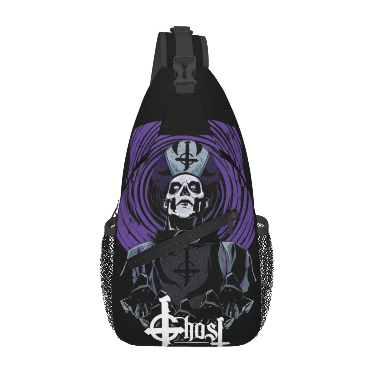 

Custom G-Ghosts Rocks Punk Brand Shoulder Crossbody Chest Backpack Shoulder Chest Bags Sling Bag for Traveling Hiking Bags