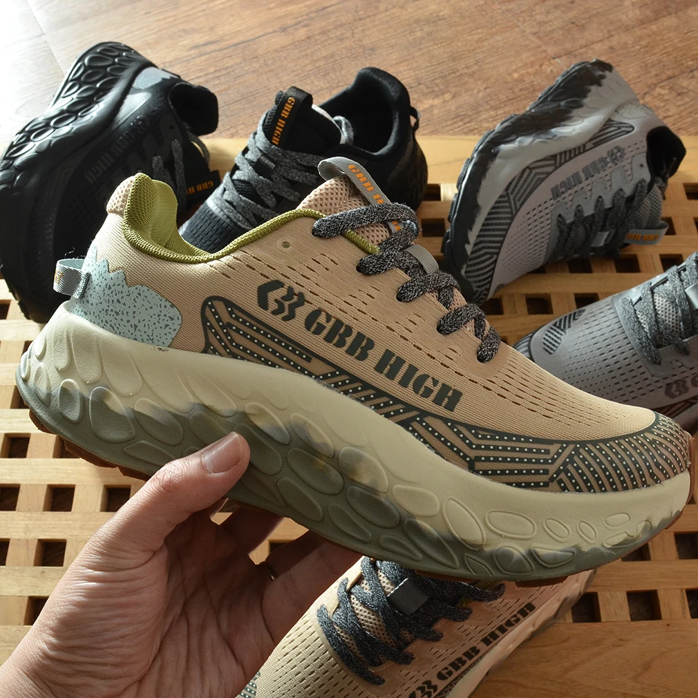 

High Elastici o Absorption Men's Outdoor Casual Trendy Sports oes Thi Bot Breathable Me Leisure oes