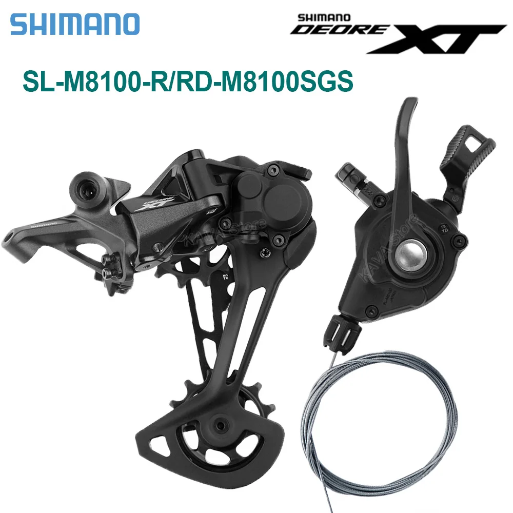 Shimano Deore 12S XT M8100 Shifter Derailleur SLX M7100 12 Speed Rear Derailleur M6100 RD MTB 12V Groupset Mountain Bike SL+RD