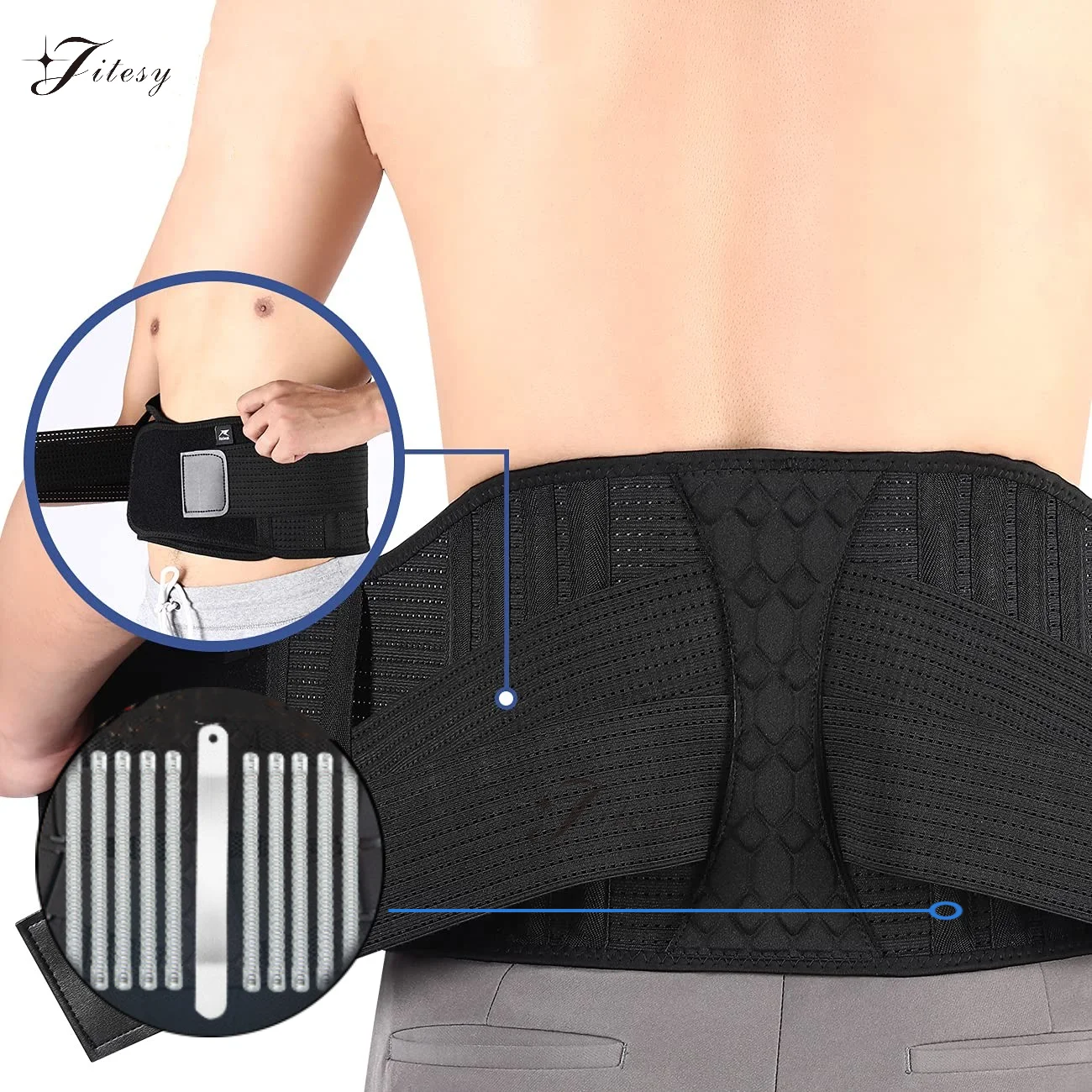 Medical back belt Gym Belt Sport Elastic Waistband Lumbar Pad Woman Girdles Lower Back Man Waist Support Orthopedic Waist Belt