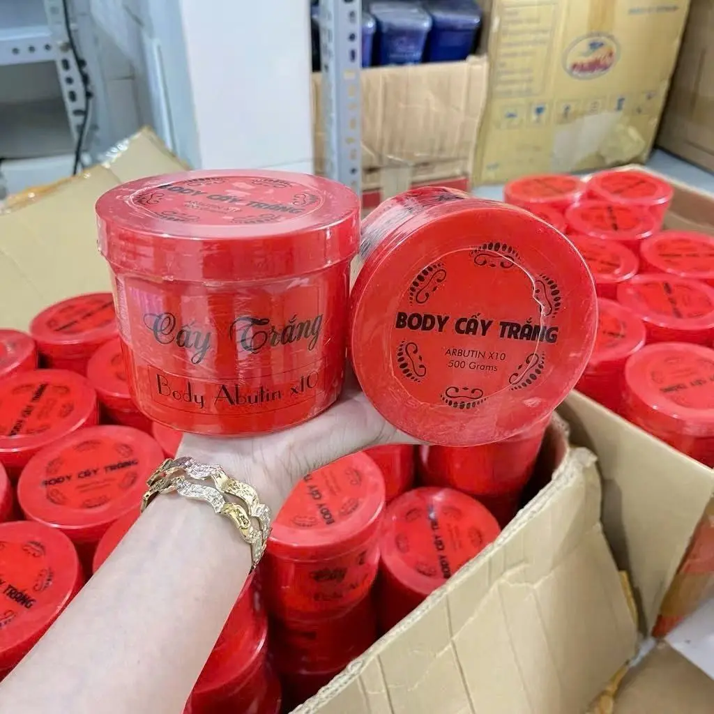 2025 كيم بودي كاي ترانج x10 أربوتين 500 جرام للبشرة الداكنة، تفتيح، تفتيح، تنظيف وتبييض الجسم، بشرة ناعمة ورقيقة