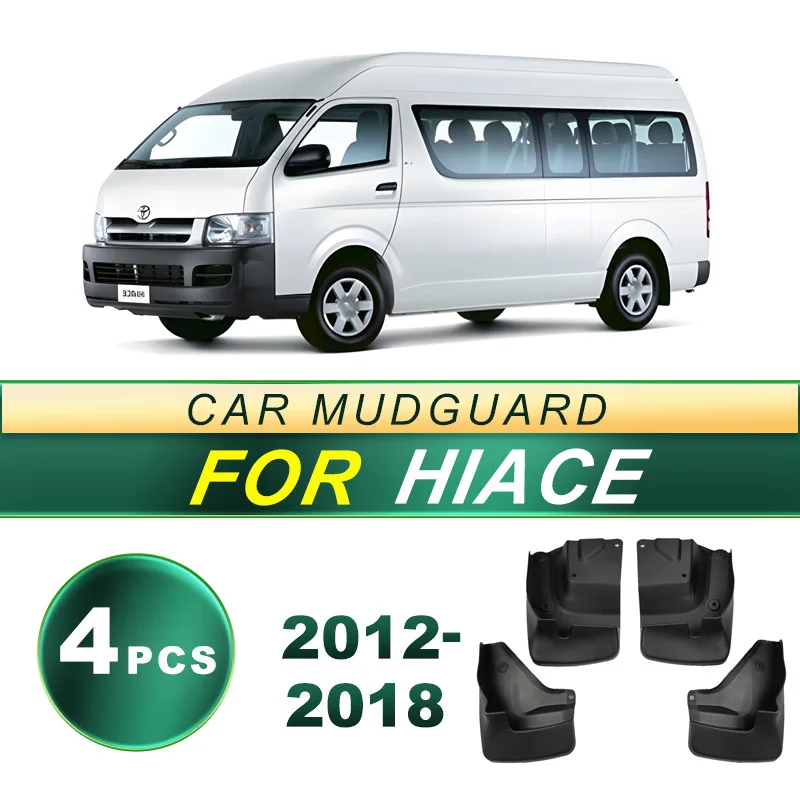 

Suitable for 05-24 Hiace car tires, splash proof mudguards, soft rubber mudguards, and modified accessories