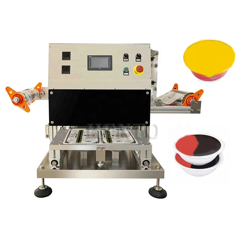

Hot Sale Sealing Machine Plastic Cup / Water Cup Filling and Sealing Machine / Cup Sealing Machine