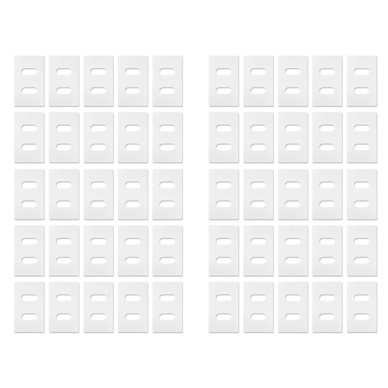 

FAST-Vertical Blind Repair Tabs-50 Sets Clear Vertical Blind Repair Tabs Vane Saver Self Adhesive Vertical Blinds Repair Kit