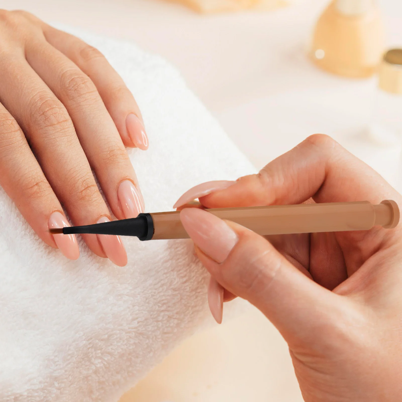 

Multi Functional Nail Art Brush Set with Heads for Professional Nail Salons DIY Manicure Design and Polish Mixing