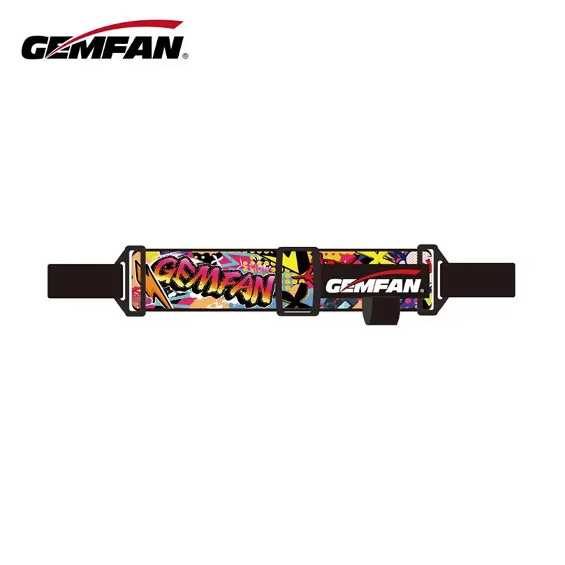 Gemfan Occhiali FPV colorati Fascia per capelli Cinghia regolabile 370 mm per DJI Goggles 2 per droni FPV