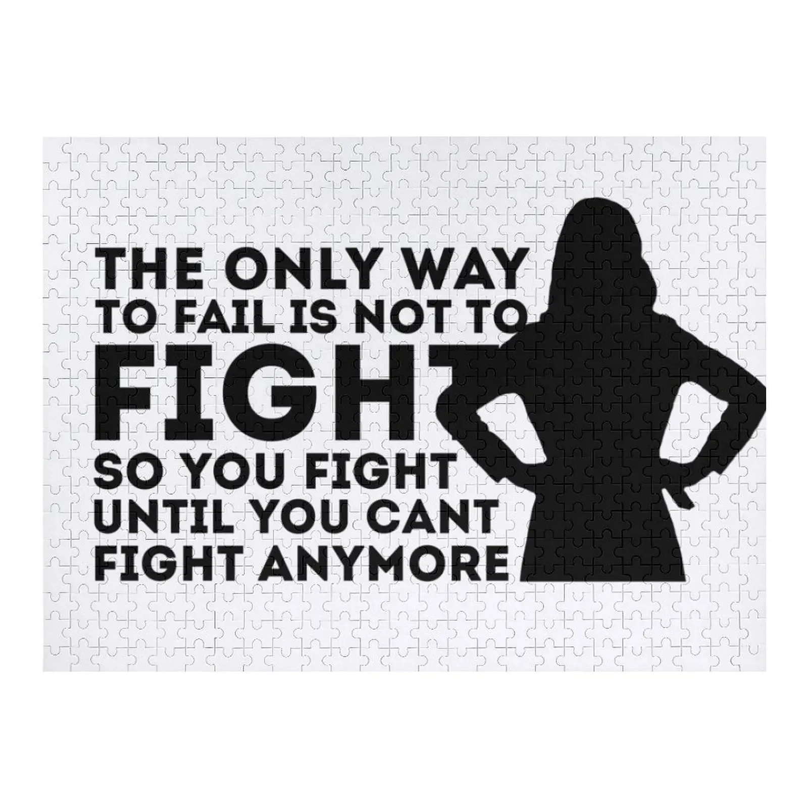 

Amelia Shepherd - Fight until you can't fight anymore Jigsaw Puzzle Personalised Toys Customizable Child Gift Puzzle