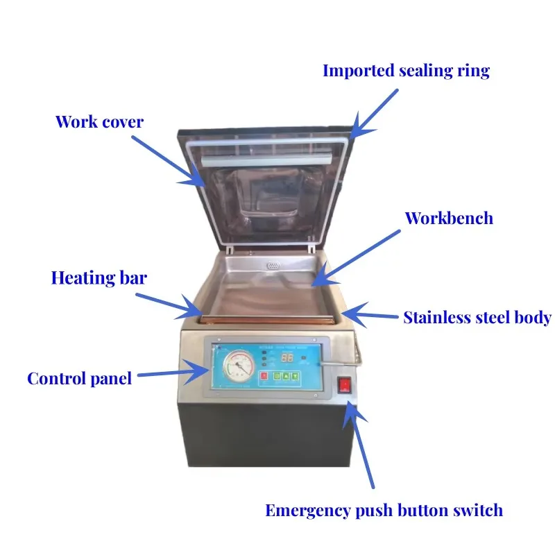 

Mini Table Top Vacuum Packing Machine Food Vacuum Sealer Fresh Keeping