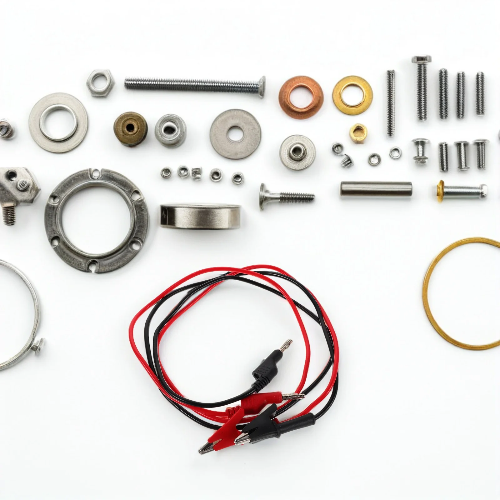 

6pcs Crocodile Clip Test Leads Banana Plug Wire Cable For Electrical Testing Durable Probe Lead Alligator Clips Stable Voltage