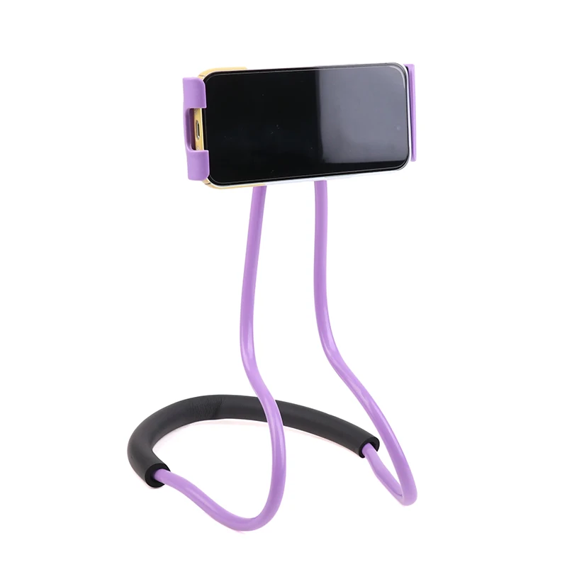 

Ленивая подвесная подставка для телефона на шею, вращающаяся подставка для мобильного телефона, ожерелье, кронштейн, кровать, 360-градусный держатель для телефона для смартфонов