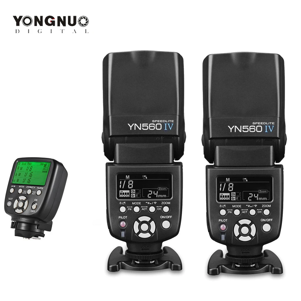 YONGNUO YN560 IV: La Soluzione Professionale per Luci Flash Wireless per Fotografi Italiani