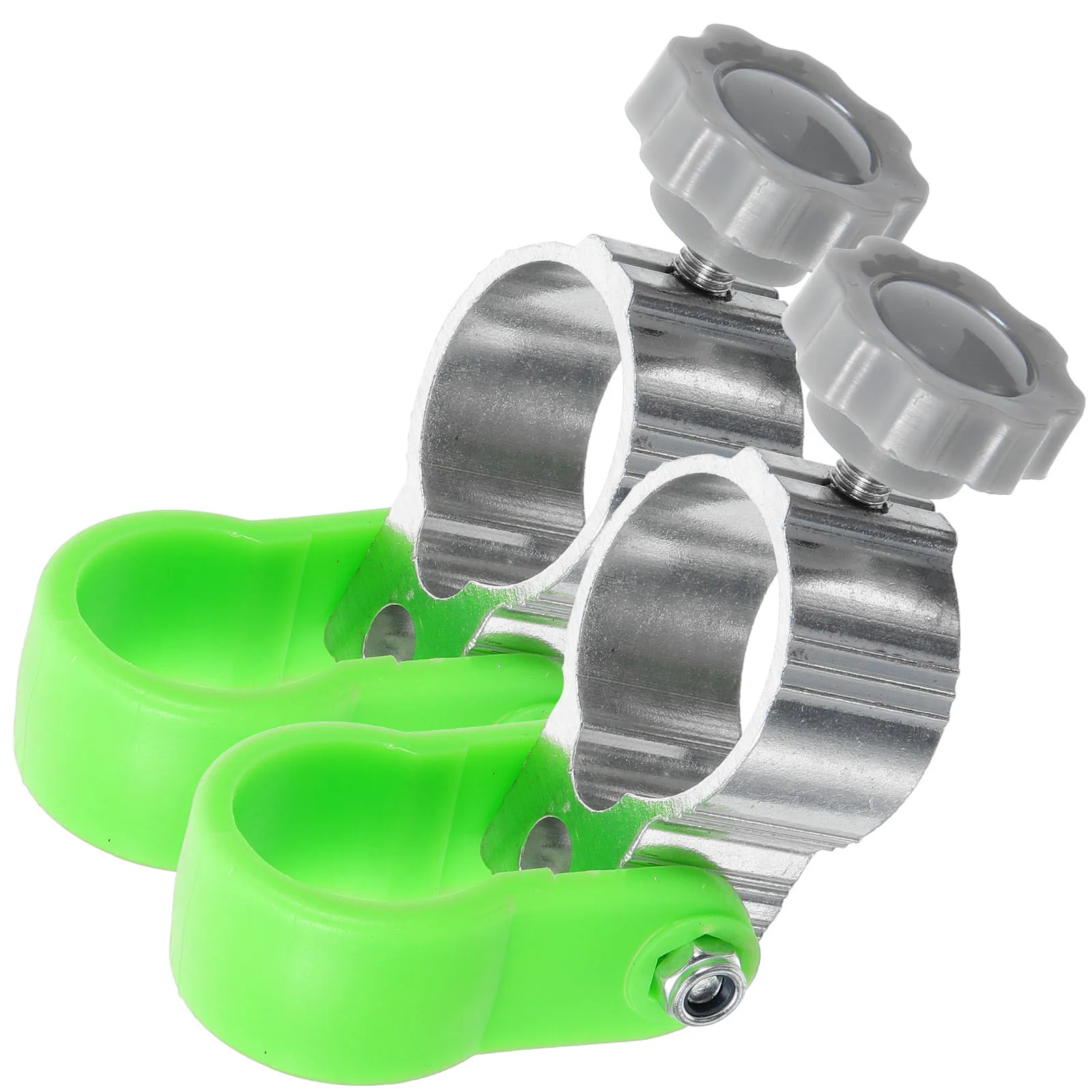 

2pcs Fishing Chair Umbrella Stand Brackets Clamp Holder Aluminum Alloy Mount Outdoor Camping Beach Foldable Storage Rack