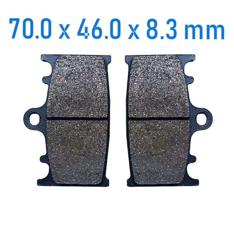 Motorcycle Brake Pad For Kawasaki VN200 KR-1 250 ZXR400 GPZ500 ZZ-R500 ZX6R ZZR600 ZX-7 ZXR750 GPZ900 ZX-9R NINJA X-9 R 900