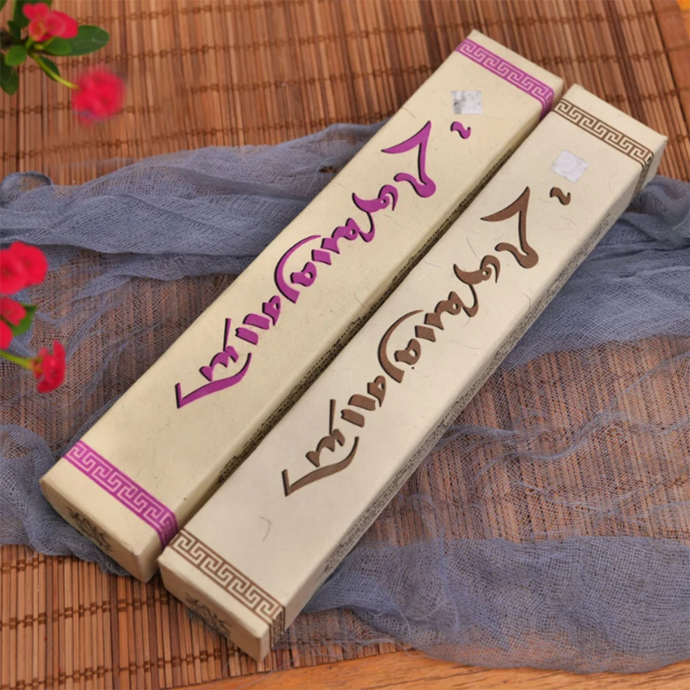 

Nepal Manjushri /Nagarjuna Bodhisattva incense, Himalayan herbaceous stick incense for Purification meditation, Tibetan incense