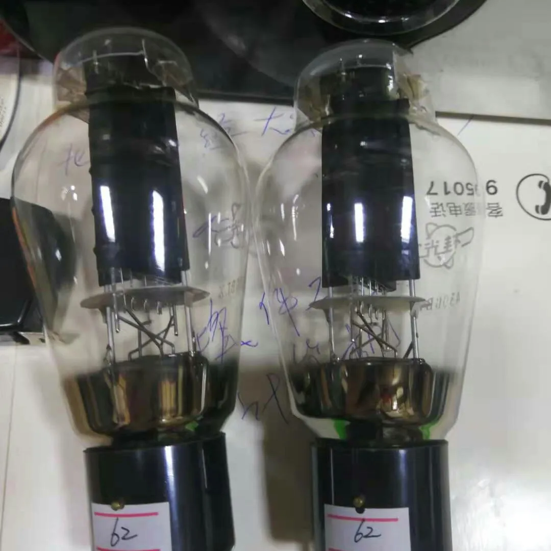 Il nuovo guiguang 4300B tubo elettronico schermo nero filo a griglia dorata invece di 300B 300BA amplificatore di potenza biliare fornisce corrispondenza