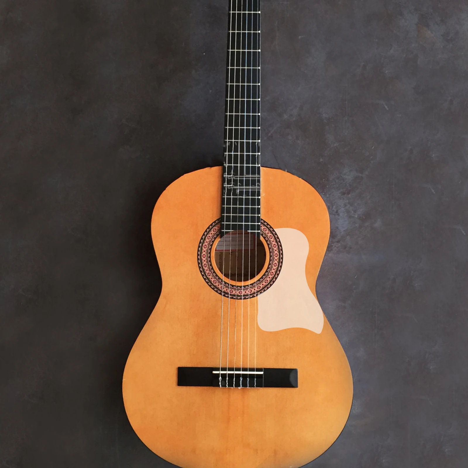 

6 Pcs Guitar Customization for Ukulele Vintage Supplies Sticker Transparent Plastic Decal
