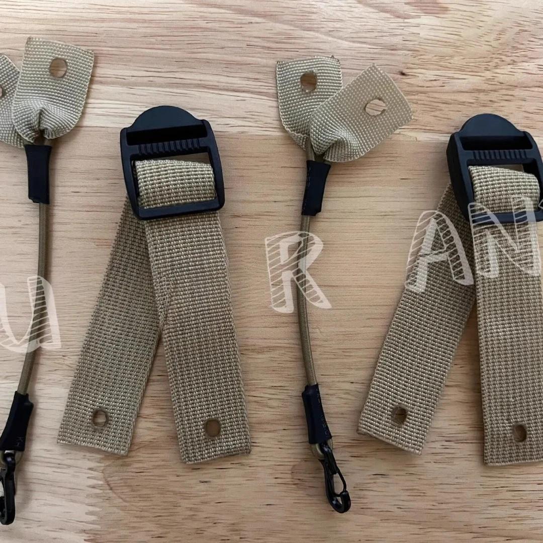 

GBRS GROUP Slade Navy Seals Forward Helmet Night Vision Device Safety Rope TAN BK