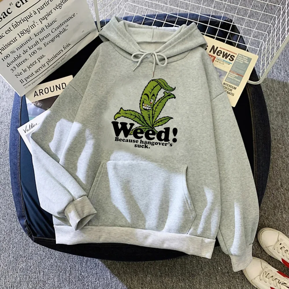 

Bong Weed hoodies women funny aesthetic japanese 90s Hood female anime tracksuit