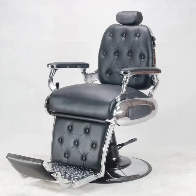 BC8834 Hot Sale Antique Barber Chair with Quality Heavy Duty Hydraulic Recliner Vintage Barber Chair Barber Chair for Men