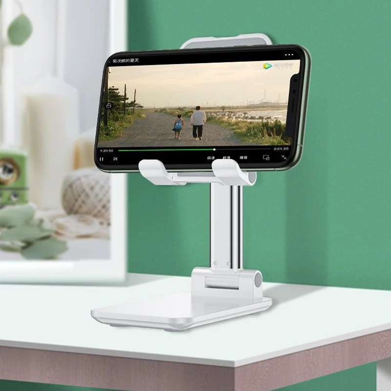 Mobile Phone Holder Stand Desktop Lazy Bedside Universal Support Stand Foldable and Hoisting Multi-Function Lifting Holder