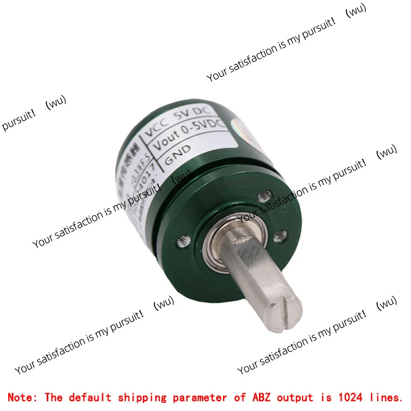 Suitable for DC 5V Hall angle shift sensor, non-contact, industrial grade 0-360 degree rotation