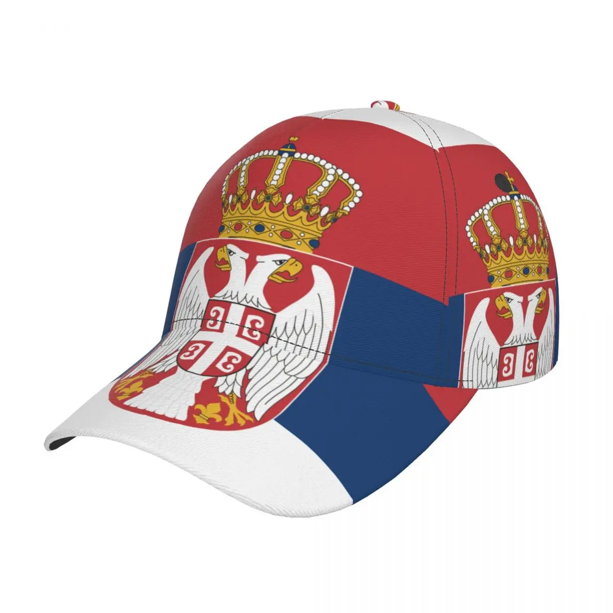 Flag Of Serbia Outdoor Sport Caps Baseball Hat Men Women Visor Cap Baseball Cap Street Hip Hop Caps