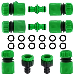 Garden Watering Hose ABS Quick Connector 1/2” End Double Male Hose Coupling Joint Adapter Extender Set For Hose Pipe Tube