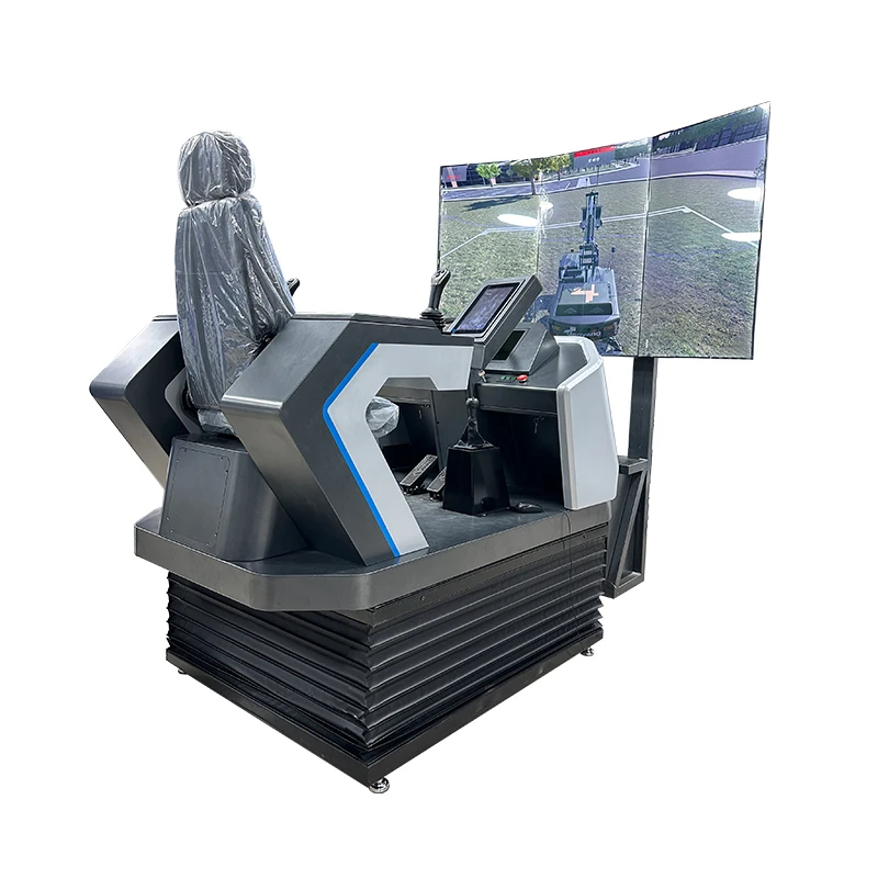 FORMechanical driving emulator wheel excavator simulation training equipment
