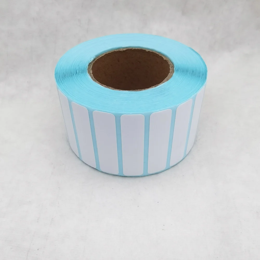 Sticker Label 40*10 mm 1500 Pcs / Roll Thermal Label For Supermarket Label Price Label