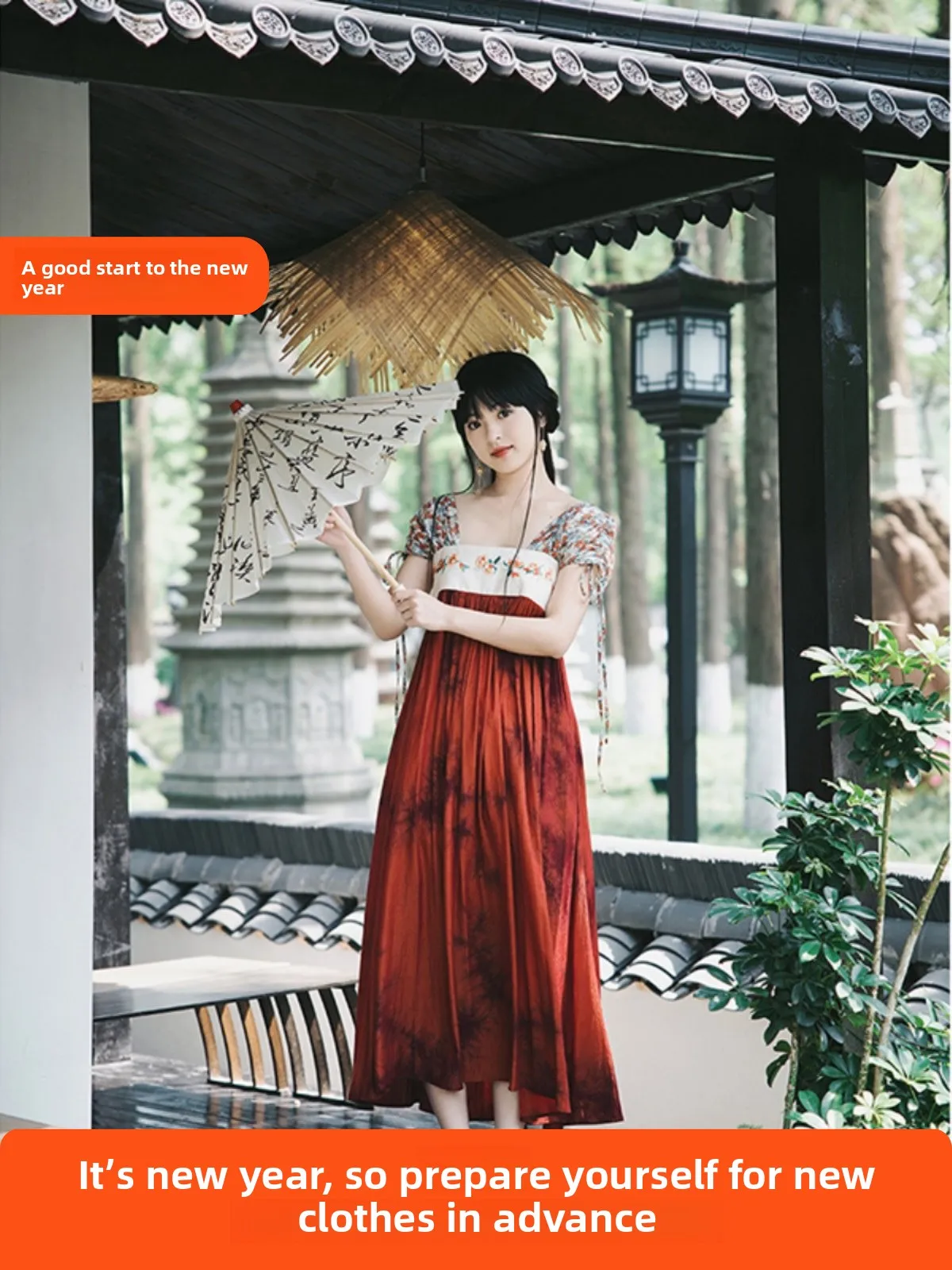 

Женское платье-ханьфу Tang Sle с атласной поверхностью, длинная юбка из хлопка Mountain South, платье-принцесса