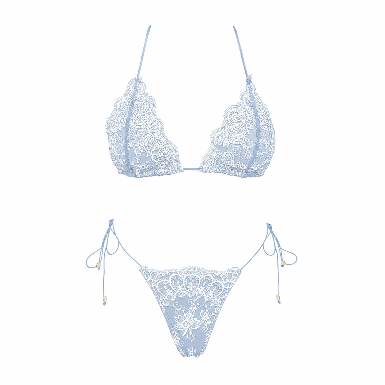3Pcs Lace Bikini Push Up Swimsuit Women Sexy Swimwear Brazilian Biquini Micro Bikinis Patchwork Swim Suit Bathingsuit Beachwear