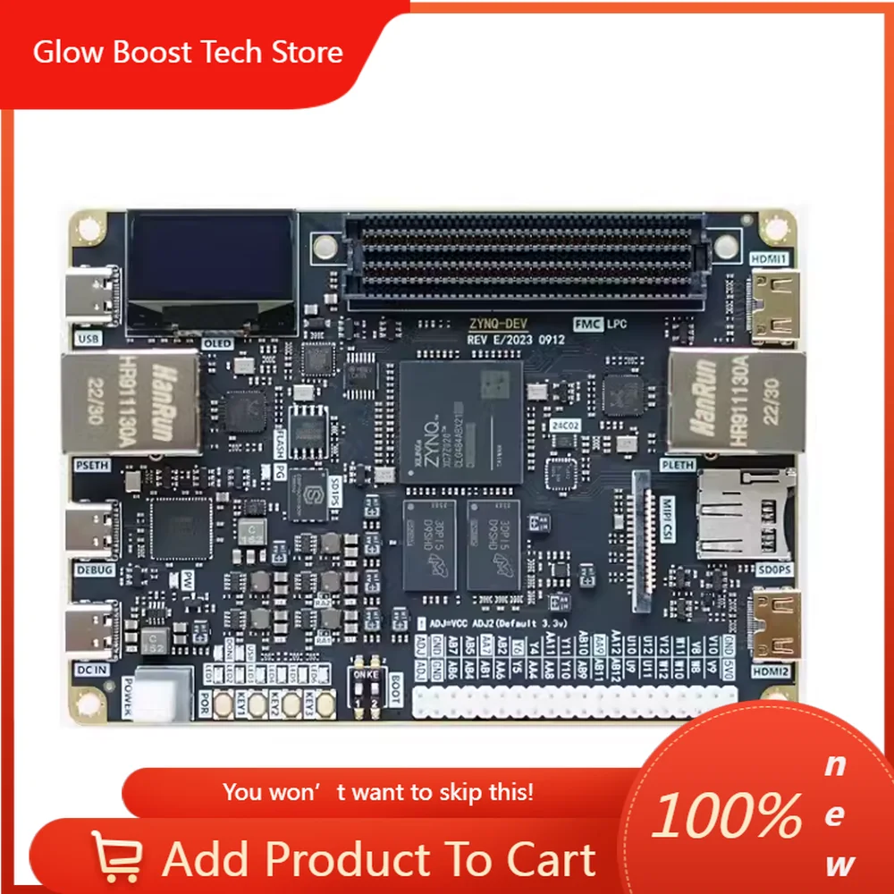 

NYFpga Development Board Zynq 7020 Zedboard-compatible With Fmc Lpc Two-gigabit-ethernet Two-hdmi-compatible Gyroscope