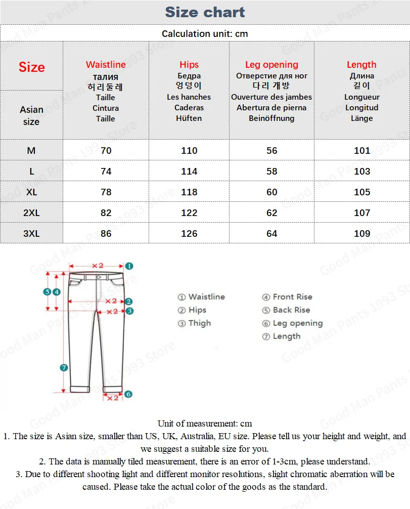 Herbst- und Winter-Herrenhose aus schwerer, strukturierter Wolle mit geradem Bein, locker gefaltet, Y2K Koreanische Baggy Casual Hose – Detail 1