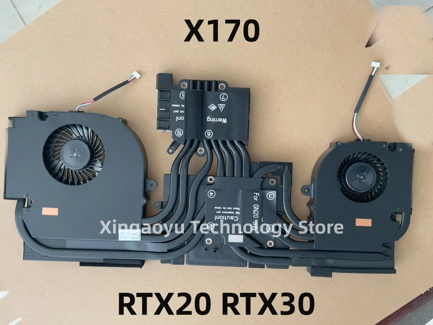 

Original For X17SN X170 X170SM-G X170KMG Radiator Fan 6-31-X17KN-100 6-31-X17SN-102 Test Ok Free Shipping