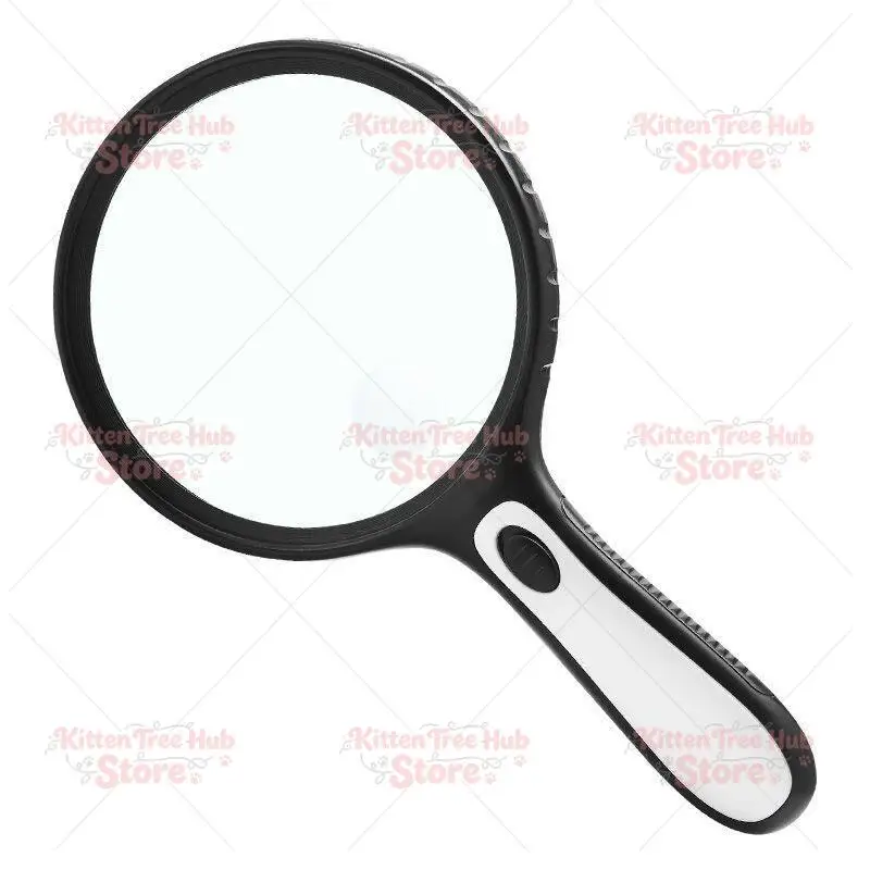 NEW Reading Magnifier Senior with Light  10X and 20X Magnifying Lamp for Close Work, Designed for Clear Viewing and Ease in Rea