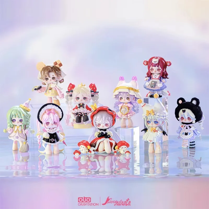 

Ninita Magic Mirror Paradise Series слепая коробка милые коллекционные фигурки Kawaii мини-декор для рабочего стола модные художественные игрушки подарок-сюрприз