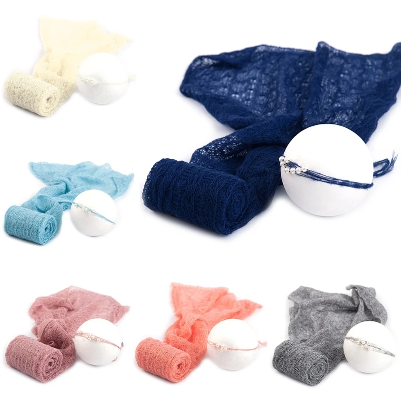 

Baby Soft Mohair Stretch Wraps Photo Props 40X150cm/15.75x59.06in