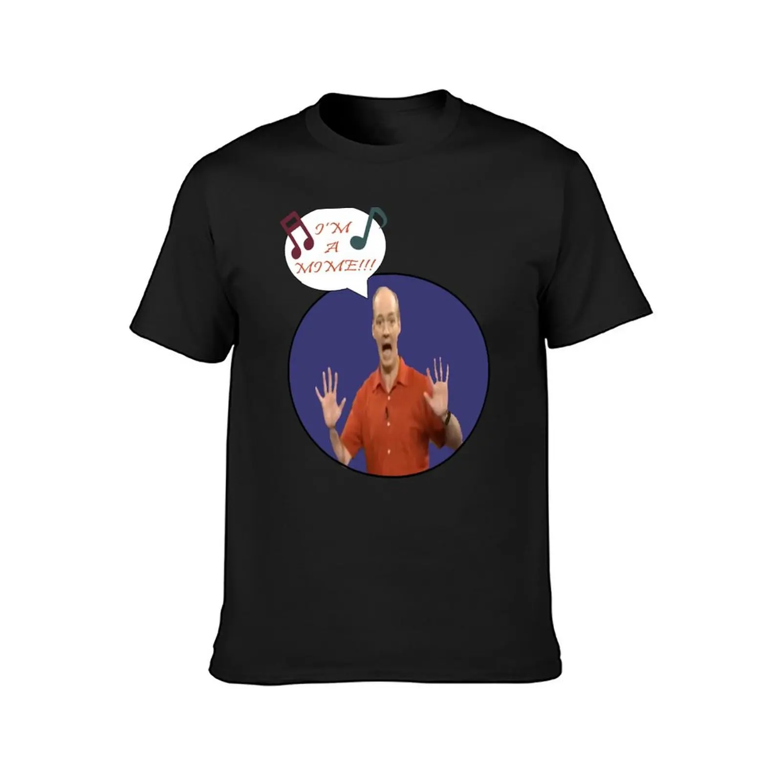 Colin The Musical Mime T-Shirt customs hippie clothes heavyweights graphics oversized t shirt men