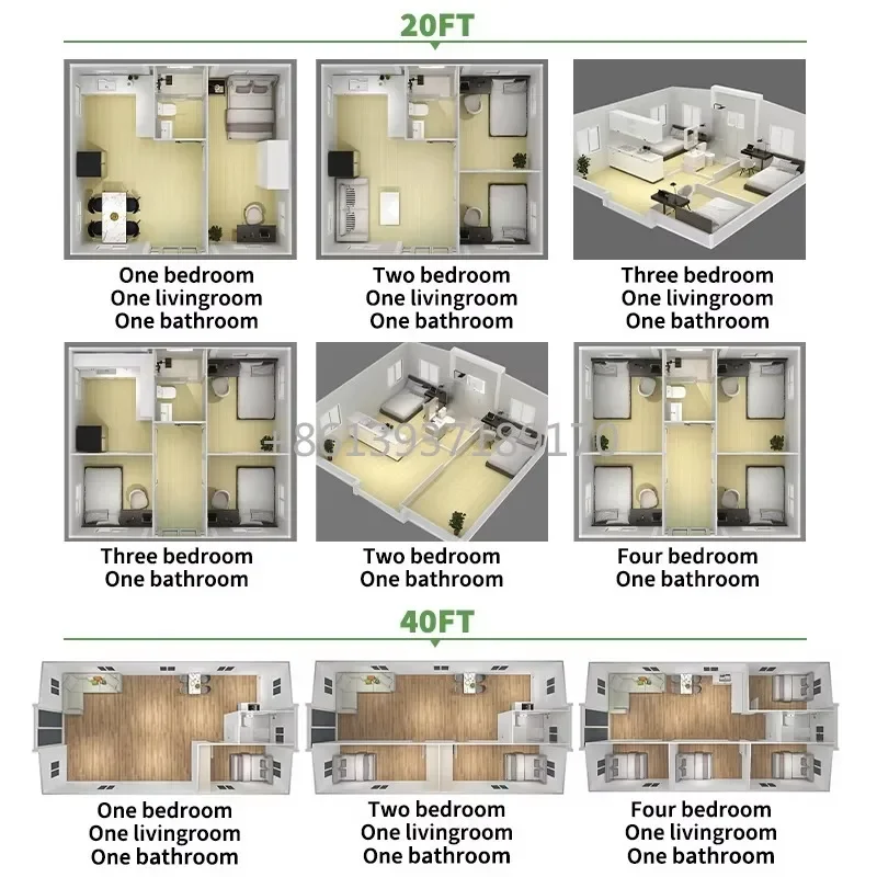 Factory Price Living Houses Modern Shipping Tiny Prefab Homes Modular Prefabricated Houses for Stores