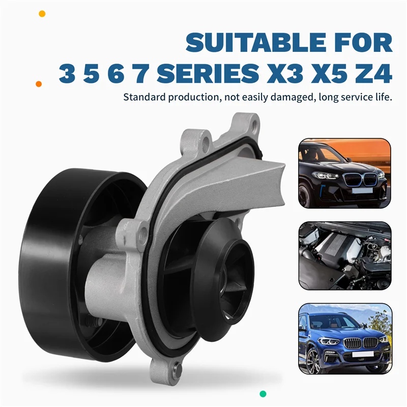 

Car Engine Water Pump Coolant Pump 11518482250 For BMW 3 Series 5 Series 6 Series 7 Series X3 X5 Z4