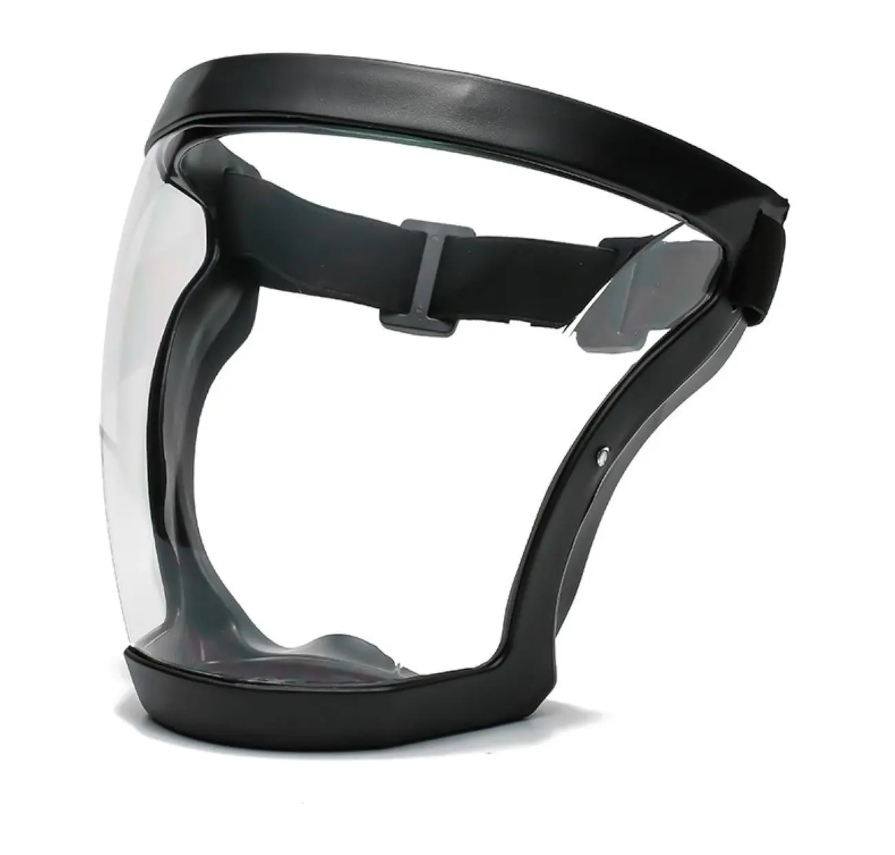 

New Protective Mask Full Face High-definition Transparent Anti-dust Splash Pc Sports Cycling Mask Spot