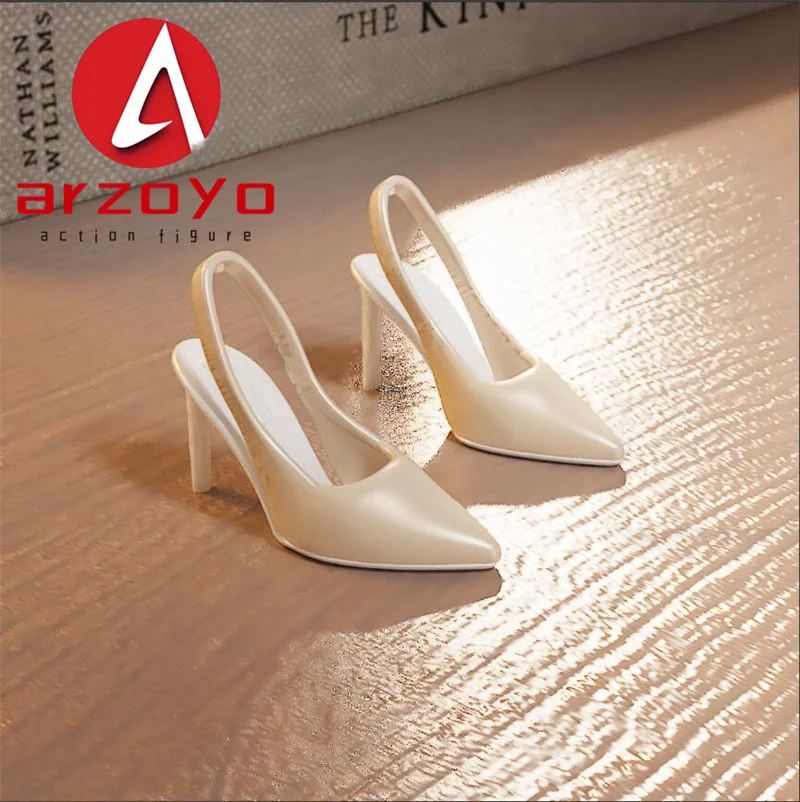 1/6 스케일 섹시 하이힐 신발 PVC 신발 모델 12'' TBL JIAOU 여성 군인 액션 피규어 바디 인형용
