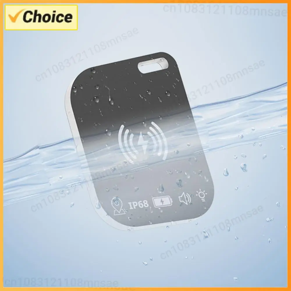 

Wireless Charging Ultra Slim Tracking Card IPX68 Waterproof Works for Apple Find My Item Card Finder for Luggage Purse and More