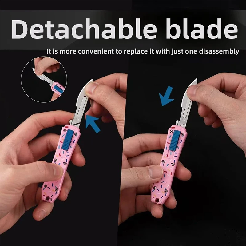 Advanced Multi-Functional Stainless Steel Knife Handle Tool (Blade No. 23), One-Piece Casting Design