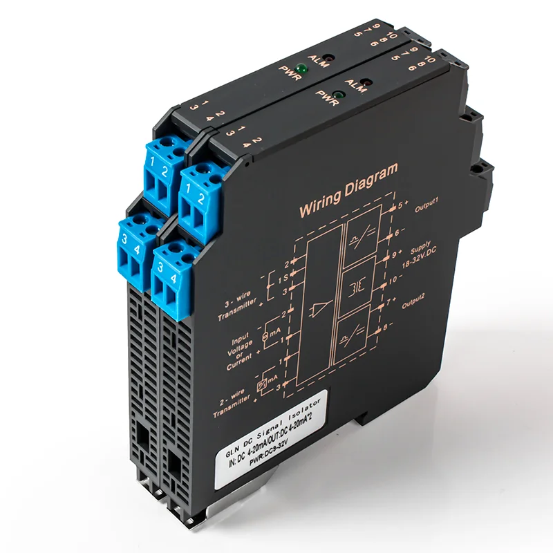 Small Signal Converter 4-20mA 0-20mA 0-10mA to 0-10V 0-5V 1-5V Analog Signal Isolator 1 In 1 Out 1 In 2 Out Signal Transmitter