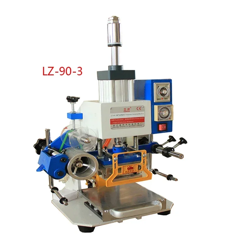

120*80 мм крафт-бумага пневматический термопресс кожаный паяльник машина для тиснения логотипа машина для горячего тиснения логотипа